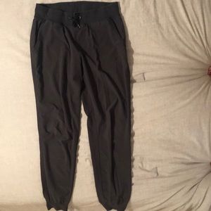 Athletes joggers